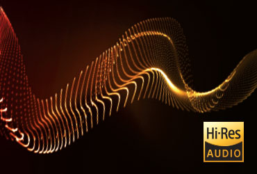 Designed for Hi-res Audio