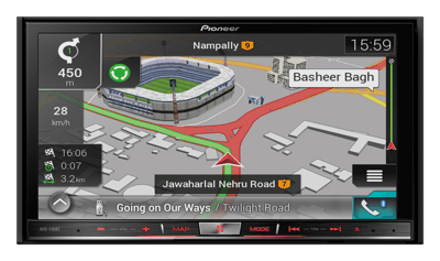 Pioneer India Car Entertainment Navigation Av Systems Be Lost In The Music Not On The Roads With Pioneer Navigation Car Stereos